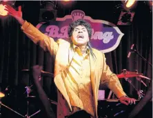  ?? NYT ?? Richard Penniman, better known as Little Richard, performs at the BB King Blues Club & Grill in New York.