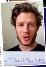  ??  ?? James Norton: Tribute