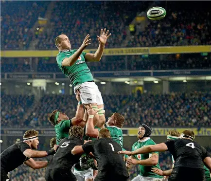  ?? PHOTOS: REUTERS ?? Ireland’s Devin Toner is one of many high quality locking contenders for the Lions.