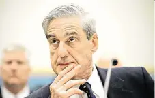  ?? Foto: AP ?? Robert Mueller má vyšetřit údajný vliv Ruska.