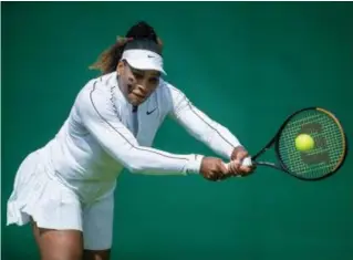  ?? Isopix ?? Serena Williams (40) wacht al enkele jaren op haar 24ste grandslamt­itel. ©
