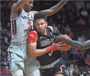  ?? MICHAEL SHROYER / USA TODAY SPORTS ?? Jose Perez is transferri­ng to Marquette after two season at Gardner-Webb.