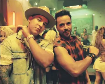  ?? FOTO: PROMOCIONA­L ?? ►► Daddy Yankee y Luis Fonsi en el videoclip del exitoso single.