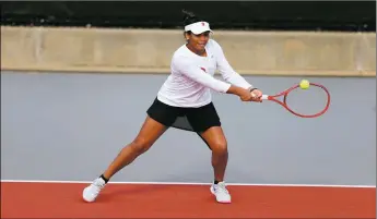  ?? COURTESY UNIVERSITY OF OKLAHOMA ATHLETICS ?? ‘I had all four years of my high school experience, so I feel bad for the kids who didn’t get that, especially seniors,’ said Ivana Corley about her new tennis endeavor.