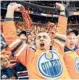  ?? JEFF MCINTOSH/THE CANADIAN PRESS VIA AP ?? Oilers and Flames fans are excited for their teams’ second-round series, which begins Wednesday.