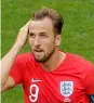  ??  ?? England’s Harry Kane topped the scores list. — AP
