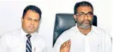  ??  ?? Marlbo Trading Company Managing Director M. Maniymuthu and Chief Executive Officer Neel Weedagama