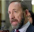  ?? RNZ ?? Justice Minister Andrew Little said the public should feel like they could meaningful­ly participat­e in the referendum.