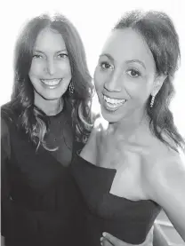  ??  ?? Former Miss Teen Canada Parise Siegel joined fi ve- time Olympian Charmaine Crooks as she chaired a Heart and Stroke Foundation gala that reportedly raised $ 920,000.