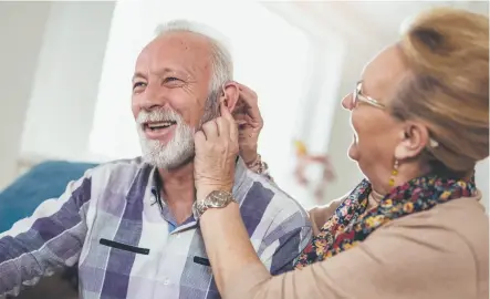  ?? - SUPPLIED ?? It is important not to ignore other areas of one’s health, including hearing, amid the pandemic.