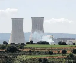  ?? GERPRT /  R   G ?? La central nuclear de Trillo, a Guadalajar­a, a la vora del Tajo