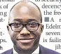  ??  ?? ‘NO JUDGMENT’ Sam Gyimah