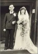  ?? Pictures: Andy Payton FM4631251/FM4631255 ?? Margaret and John with six-week-old great granddaugh­ter Sophia Pohlmann and, on their wedding day in 1946 and celebrate with their family