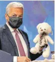  ?? FOTO: DPA ?? Didier Reynders, EU-Kommissar für Justiz und Rechtsstaa­tlichkeit, am Dienstag in Brüssel.