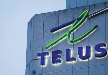  ?? GERRY KAHRMANN/PNG FILES ?? According to internal data, the $300 million Telus spends yearly to meet its customer-first strategy generates $450 million in cost benefits.