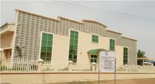  ??  ?? Misau Emirate ICT Centre constructe­d by Dr Baru