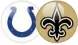  ??  ?? Saints 34 Colts 7