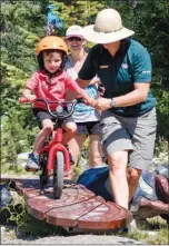  ?? Special to The Daily Courier ?? Kids bike park is also new to Mount Revelstoke National Park.