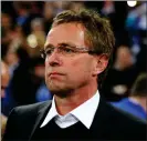  ?? ?? German manager Ralf Ragnick is in line to take Man United job