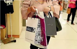  ?? PHOTO: DAVID WHITE/STUFF ?? Boxing Day sales totalled $139 million, according to Paymark.