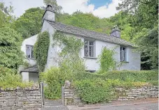  ?? ?? Clockwise from left: The delights of Derwentwat­er; Keswick; Grasmere; the 1889 Raven; and Wordsworth’s Dove Cottage