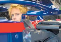  ??  ?? Brendon Hartley has improved significan­tly in recent F1 races, after his Toro Rosso team earlier spoke of replacing him.
