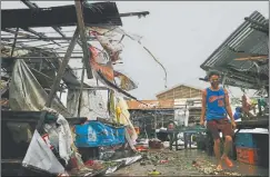  ?? AP ?? DESTROZOS. Miles de personas fueron evacuadas en Filipinas.