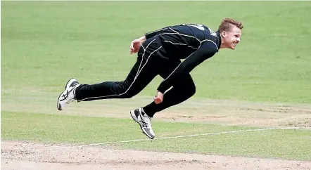  ??  ?? After an outstandin­g ODI series against Pakistan, Lockie Ferguson will be in the IPL franchises’ sights at the auction.