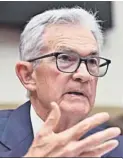  ?? MICHAEL REYNOLDS / EFE ?? Jerome Powell.