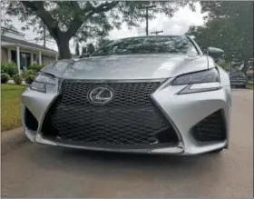  ??  ?? The GS F boasts 467 horsepower, making it the most powerful vehicle Lexus has created.