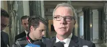  ?? THE CANADIAN PRESS ?? Premier Brad Wall says any attempt by Ottawa to link equalizati­on with carbon pricing would be an attack on federalism.