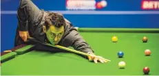  ?? FOTO: IMAGO ?? Am Tisch genial, sonst durchaus streitbar: Ronnie O’Sullivan.