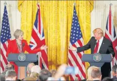  ?? AP ?? Europeans have been watching the upheaval that Brexit has already unleashed and don’t want the same fate. The Trump clones who want their country to leave the EU are left defending an increasing­ly unpopular stance