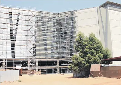  ?? Picture: Moneyweb ?? NO RETURNS. The half-built Villa Retail Park in Pretoria. The implosion of Sharemax in 2010 was the biggest-ever collapse of a property syndicatio­n scheme in South Africa.