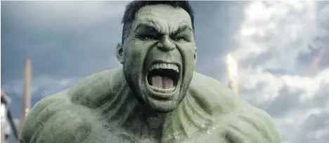  ?? MARVEL STUDIOS ?? Mark Ruffalo brings a rare nuance and emotional resonance to his depiction of the Hulk in the Avengers movies, a franchise in which no one expects to see award-winning performanc­es. In this case, expectatio­n determines outcome, sadly for Ruffalo.