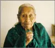  ?? FILE PHOTO ?? Nurse and U.S. Army veteran Eloisa Apachito shown in 2014 at her home in Taos Pueblo. She passed away Oct. 10 at age 102.