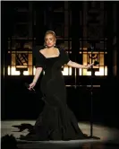  ?? Photo Archive/CBS/Getty Images ?? Adele performing in the CBS special Adele: One Night Only. Photograph: CBS