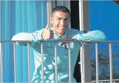  ?? AFP ?? Cristiano Ronaldo watches Portugal’s training camp in Oeiras.