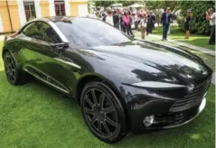  ??  ?? Right: The Aston Martin ‘DBX Concept’ shown at the Concorso d’eleganza Villa d’este in 2015