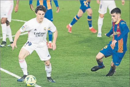  ?? FOTO: SIRVENT ?? Odriozola debería jugar ante el Liverpool, pero no está nada claro que el vasco vaya a ser titular en Anfield