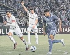  ?? /TWITTER CLUB SPORT EMELEC. ?? Emelec cayó como local por 1-3 ante Corinthian­s, por lo que hoy va por la revancha.
Palmeiras-Emelec A. Paranaense-Libertad Nacional-Vélez Sarsfield Colón-Olimpia D. Táchira-I. Petrolero D. Tolima-América MG Alianza Lima-Fortaleza