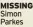  ?? ?? MISSING Simon Parkes