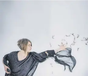  ??  ?? Karine Polwart will perform a tribute to the poet Edwin Morgan