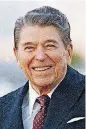  ??  ?? Ronald Reagan