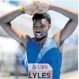  ?? FOTO: AFP ?? Noah Lyles