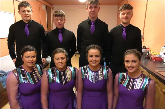  ??  ?? Set-dancing winners at the senior Scór last weekend, Gneeveguil­la