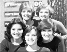  ??  ?? The Nolan Sisters pictured in 1977