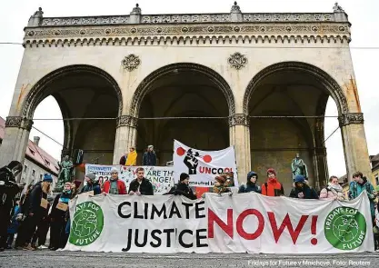  ??  ?? Fridays for Future v Mnichově. Foto: Reuters