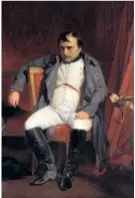  ??  ?? 31 mars 1814 – Napoléon Ier (1840), de Paul Delaroche. Juste avant l'abdication.