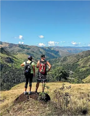  ?? PHOTOS: TALANOA TREK/ SUPPLIED ?? Talanoa Treks works in partnershi­p with villages to run the hikes, taking us across the highlands’ unmarked tracks.